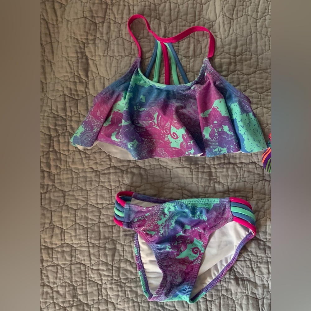 4t/5t Girl’s Wave Zone Two Piece Swimsuit VGUC